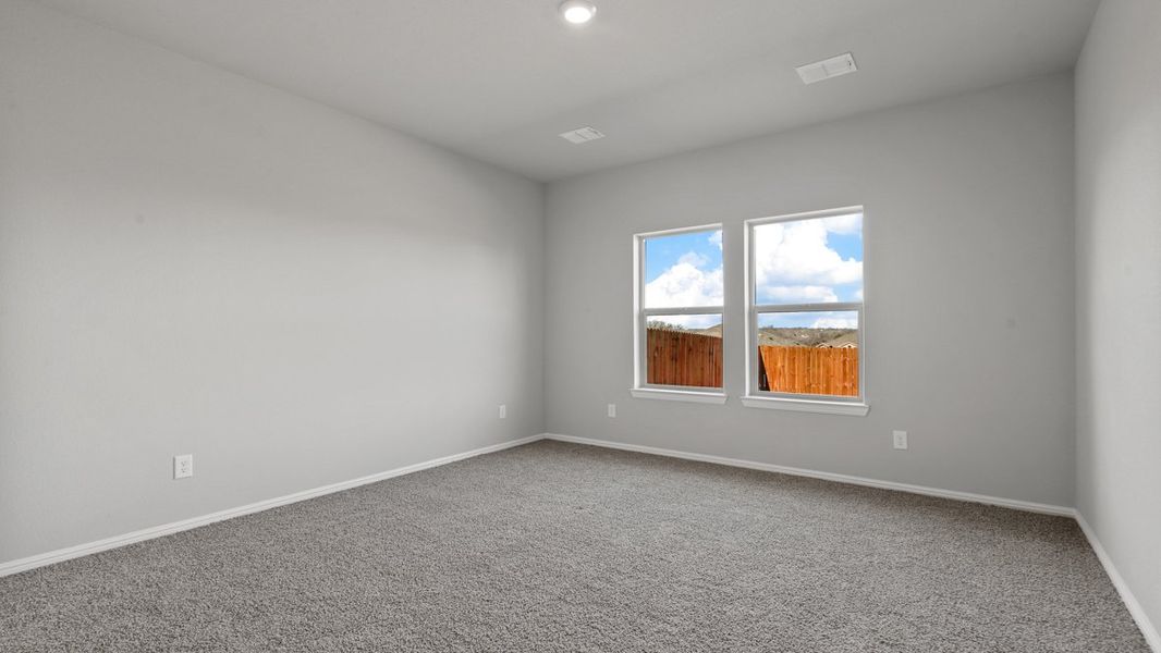 Representative unfurnished interior of a home built from the Midland by D.R. Horton in The Hills at Reunion, Newark (Image 18). Representative unfurnished interior of a home built from the Midland by D.R. Horton in The Hills at Reunion, Newark (Image 18).