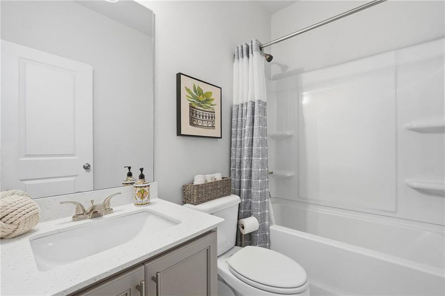 Furnished interior view inside a new home in , Sugar Hill (Image 27).