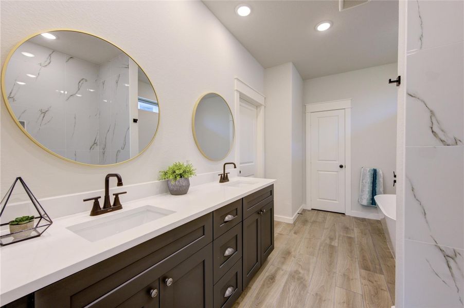Furnished interior view inside a new home in , Montgomery (Image 6). Furnished interior view inside a new home in , Montgomery (Image 6).
