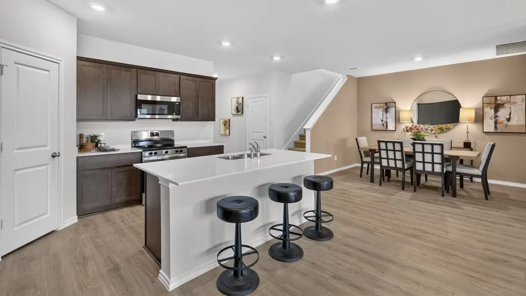 Furnished interior view inside a new home in Cottonwood, Dorchester (Image 3).