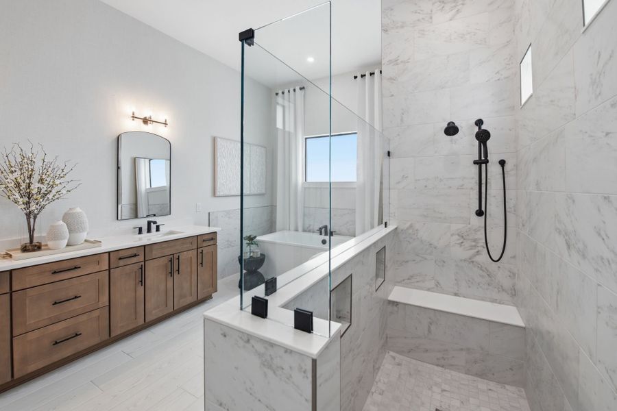 Representative furnished interior of a home built from the Oakley by DiVosta in Amara, Lake Worth (Image 11). Representative furnished interior of a home built from the Oakley by DiVosta in Amara, Lake Worth (Image 11).