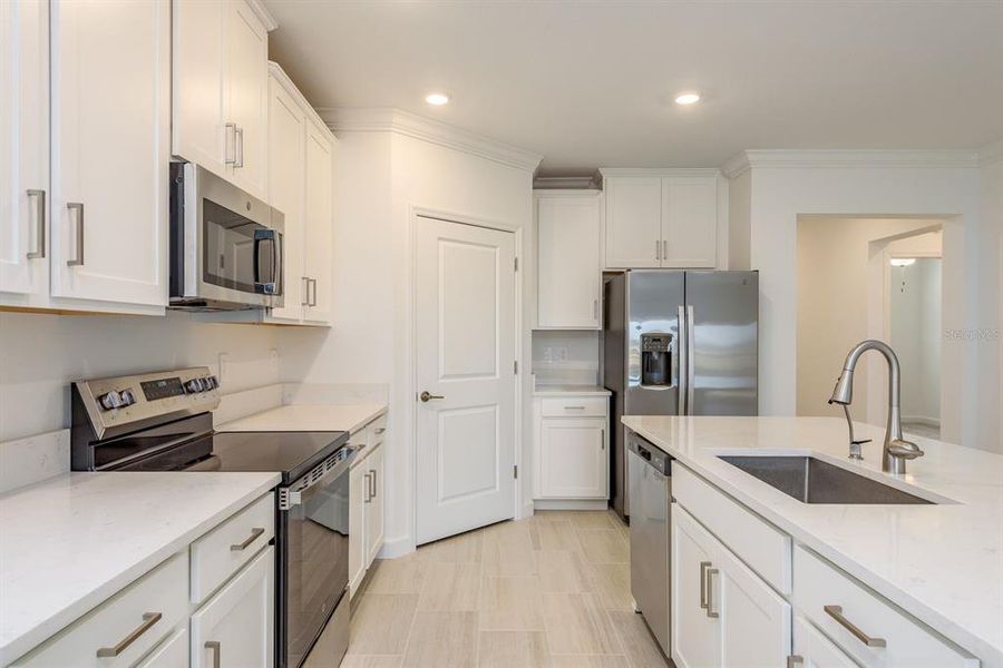 Furnished interior view inside a new home in , San Antonio (Image 8).
