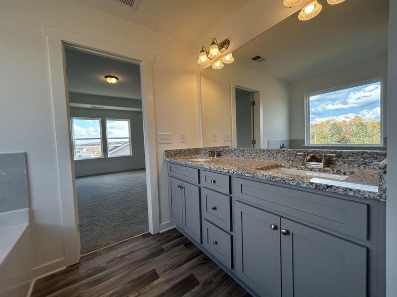 Furnished interior view inside a new home in Sutton's Landing, Statham (Image 8).
