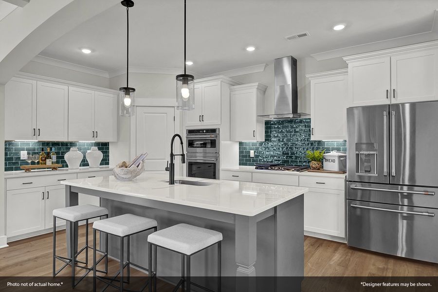 Furnished interior view inside a new home in Cottages at Lake Emory, Inman (Image 7).