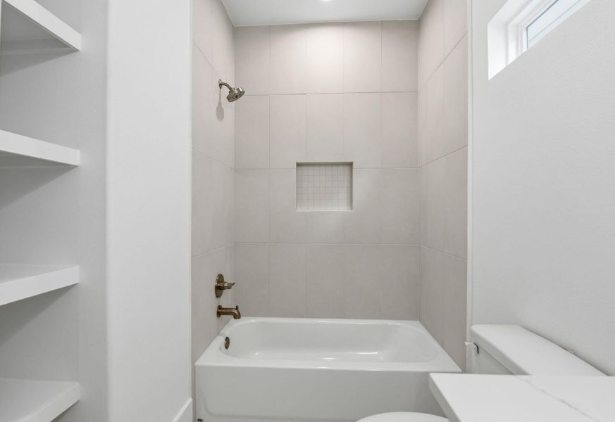 Furnished interior view inside a new home in , Houston (Image 8).