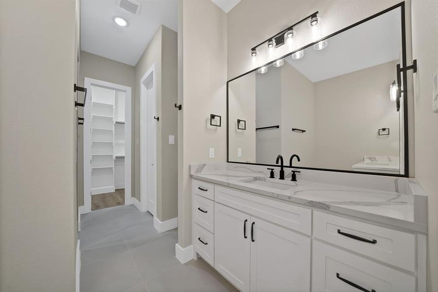Furnished interior view inside a new home in , Decatur (Image 18).
