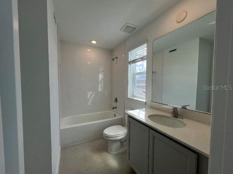 Furnished interior view inside a new home in Northlake Townhomes, Winter Garden (Image 8). Furnished interior view inside a new home in Northlake Townhomes, Winter Garden (Image 8).