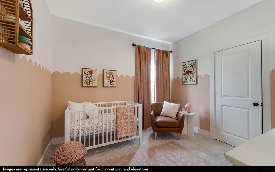 Furnished interior view inside a new home in Hunters Glen, Jarrell (Image 11).