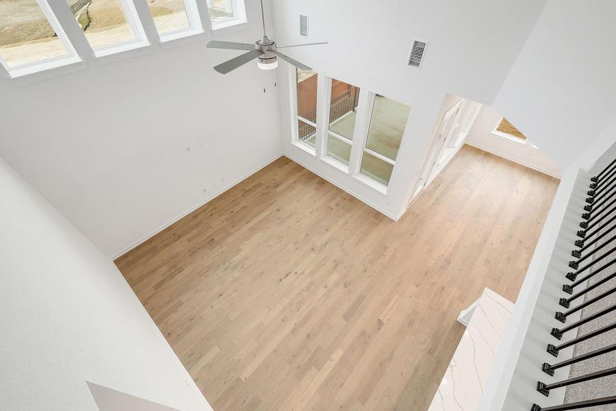 Spacious, unfurnished interior of a new home in Lariat, Liberty Hill (Image 26).