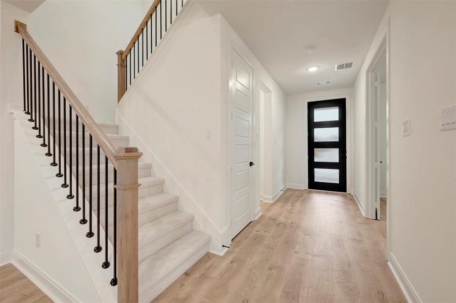 Spacious, unfurnished interior of a new home in Karis - Village Series, Crowley (Image 15).