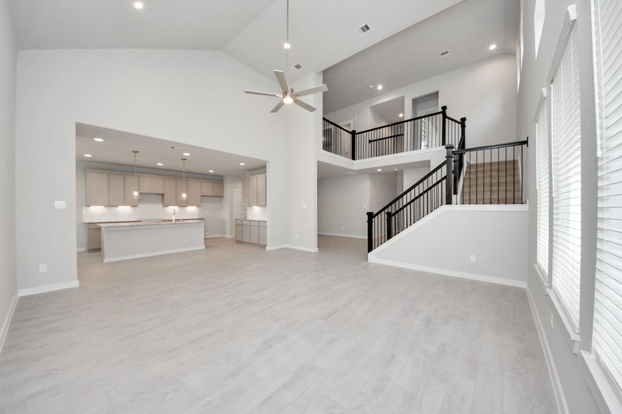 Virtually Staged - Living Room. Sample photo of completed home with similar floor plan. Actual colors and selections may vary.