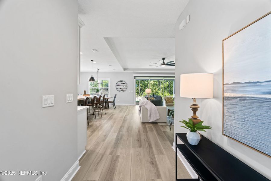 Furnished interior view inside a new home in , St. Augustine (Image 44).