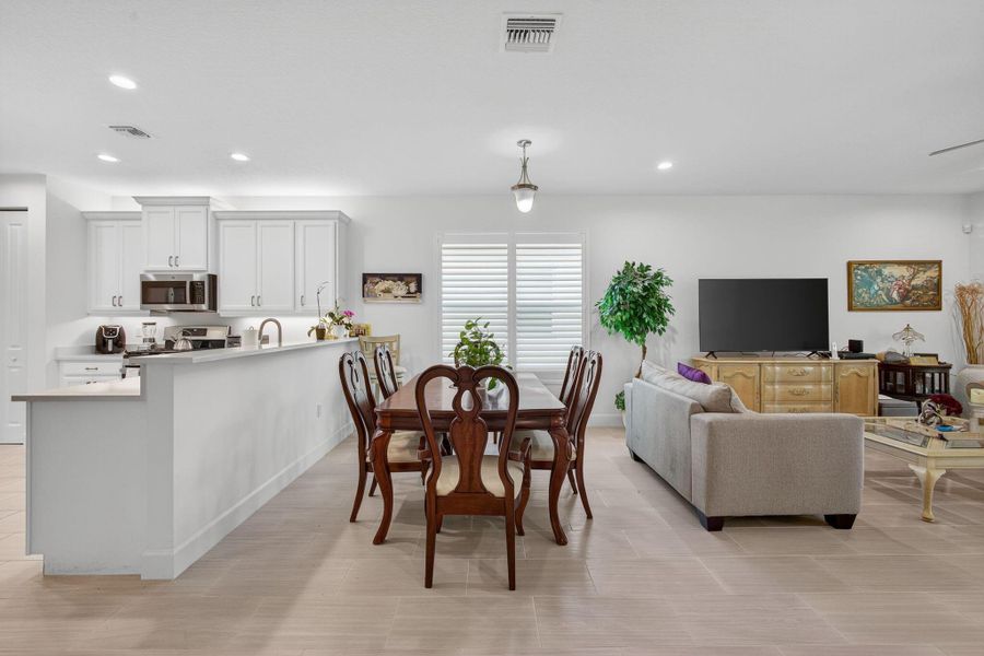 Furnished interior view inside a new home in , Port St. Lucie (Image 42).