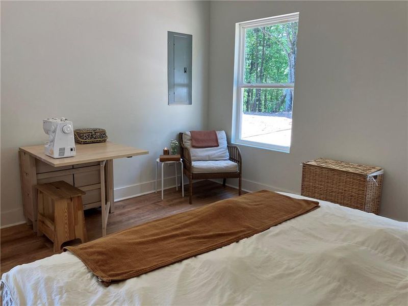 Furnished interior view inside a new home in , Fairmount (Image 7).