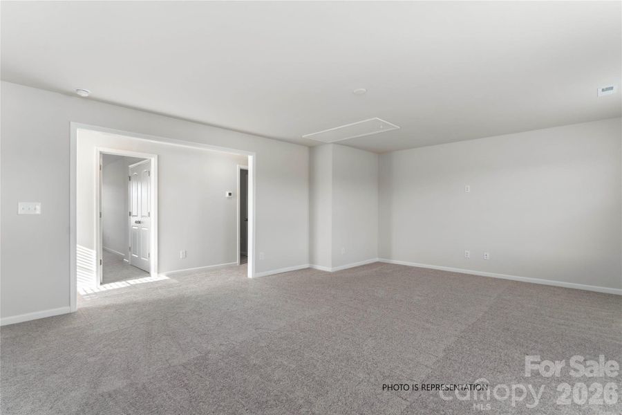 Spacious, unfurnished interior of a new home in Autumn Brook, Stanley (Image 12).