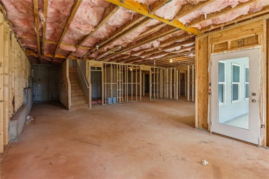 In-progress construction of a new home in Traditions of Braselton, Jefferson, GA (Image 31).