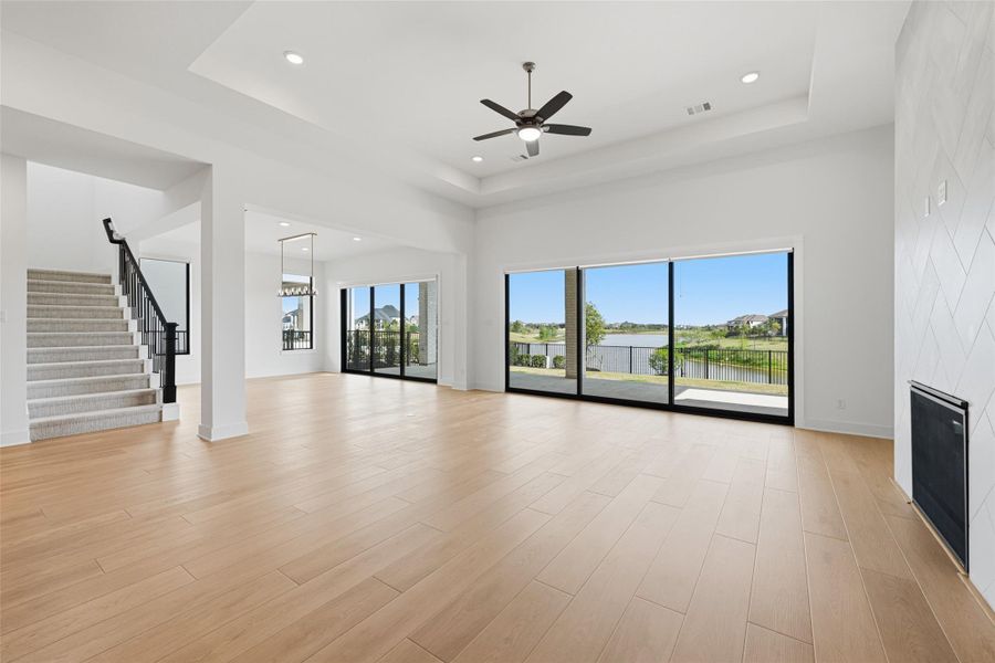 Spacious, unfurnished interior of a new home in , Cypress (Image 35).