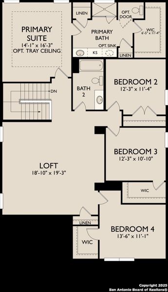 2D floor plan layout of this home in The Summit at Saddlebrook Ranch 55's, Schertz, TX (Image 3). 2D floor plan layout of this home in The Summit at Saddlebrook Ranch 55's, Schertz, TX (Image 3).