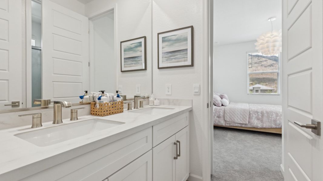 Furnished interior view inside a new home in Prada, Phoenix (Image 48).