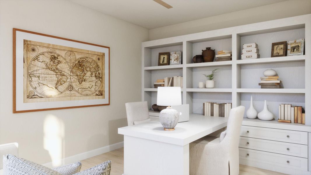 Living Room | Exbury | Trinity Gardens | New Homes in DeLand, FL by Landsea Homes