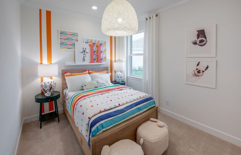 Furnished interior view inside a new home in Del Webb Tradition, Port St. Lucie (Image 8). Furnished interior view inside a new home in Del Webb Tradition, Port St. Lucie (Image 8).