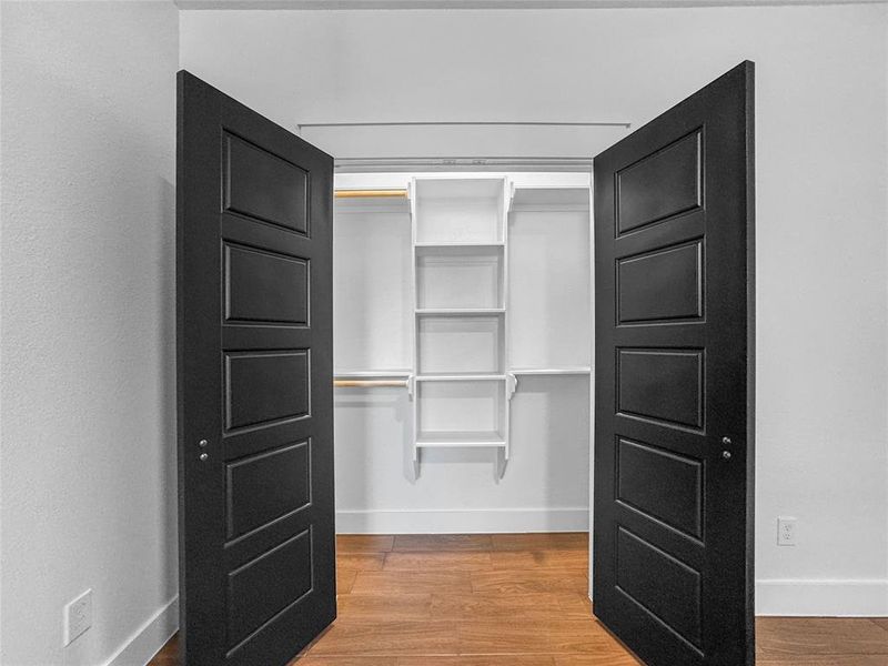 Closet second Bedroom