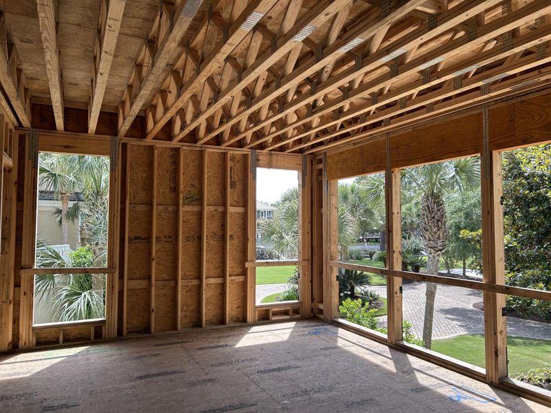 Spacious, unfurnished interior of a new home in , Isle Of Palms (Image 20).