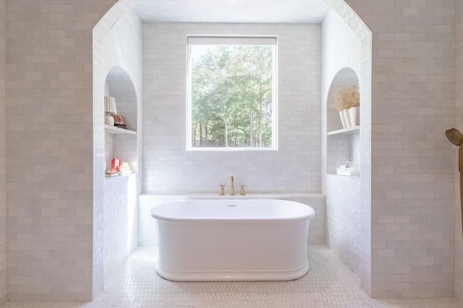 Furnished interior view inside a new home in , Canton (Image 29).