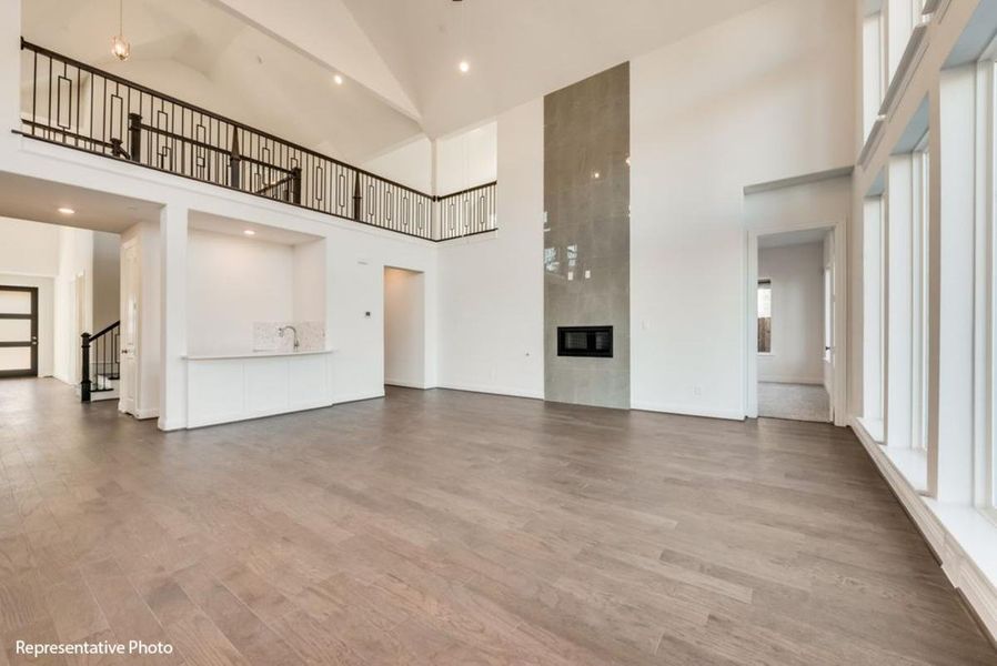 Spacious, unfurnished interior of a new home in Monterra, Fate (Image 10). Spacious, unfurnished interior of a new home in Monterra, Fate (Image 10).