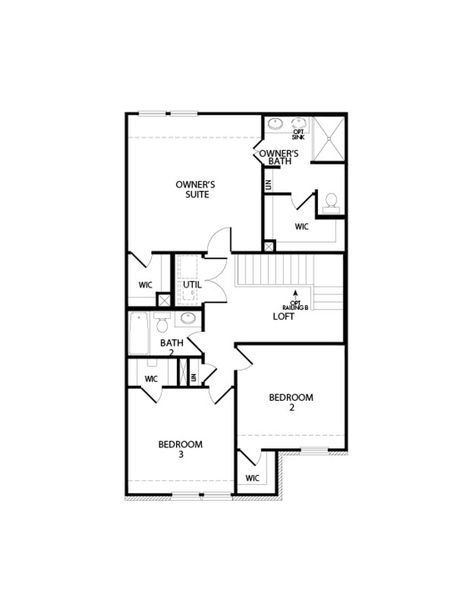 2D floor plan layout for the Caddo by Impression Homes in Creekshaw, Royse City, TX (Image 4). 2D floor plan layout for the Caddo by Impression Homes in Creekshaw, Royse City, TX (Image 4).