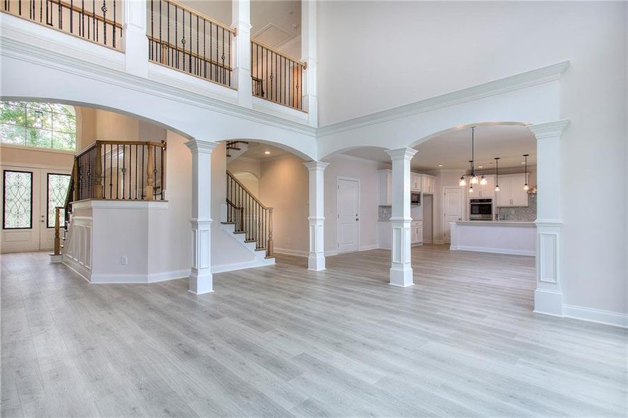 Spacious, unfurnished interior of a new home in , Conyers (Image 24). Spacious, unfurnished interior of a new home in , Conyers (Image 24).