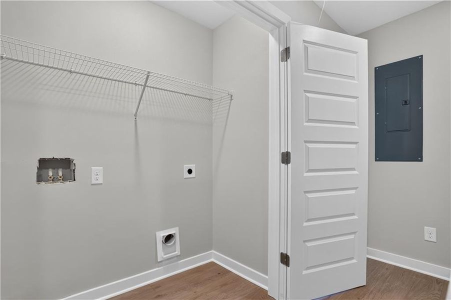 Spacious, unfurnished interior of a new home in The Cottages at East Lanier, Fayetteville (Image 14).