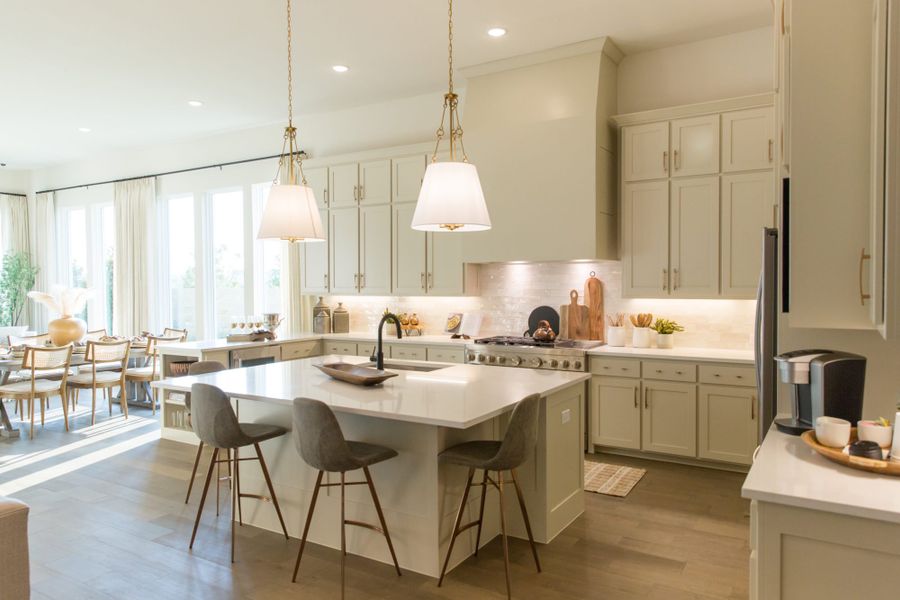 Representative furnished interior of a home built from the 5541 by Tradition Homes in Mustang Lakes, McKinney (Image 8).