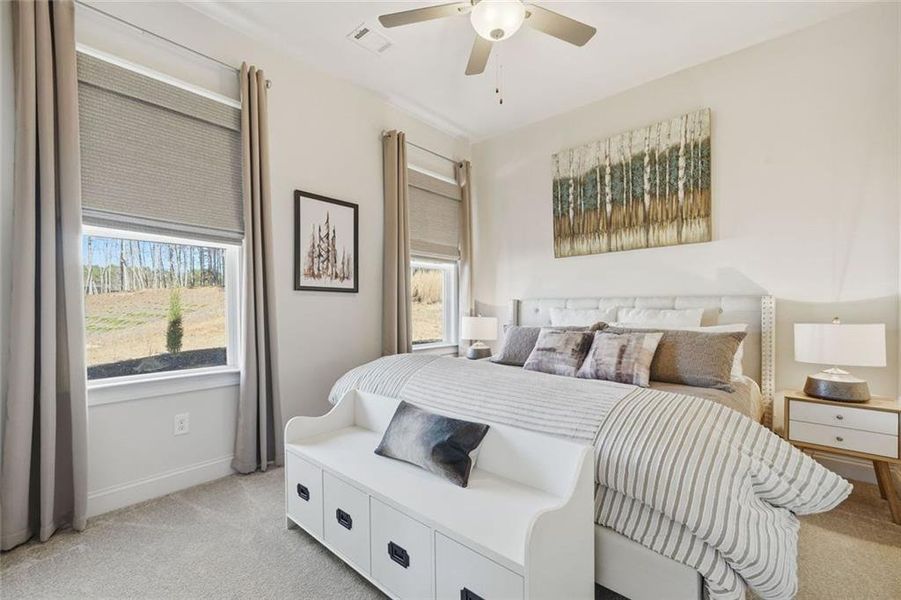 Furnished interior view inside a new home in , Ellijay (Image 16).