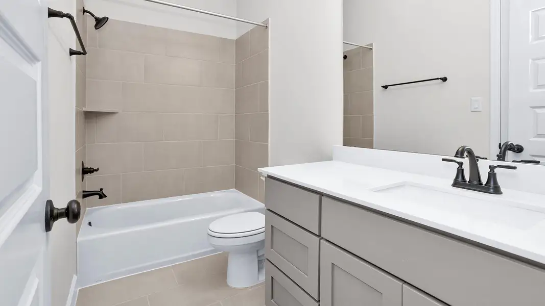 Furnished interior view inside a new home in Kresston, Magnolia (Image 10).