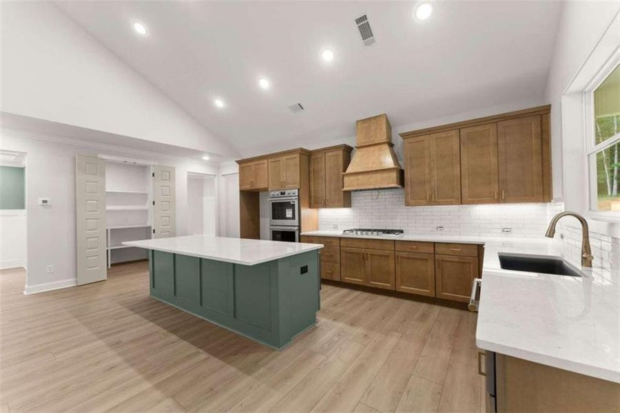 Furnished interior view inside a new home in , Clarkesville (Image 11).