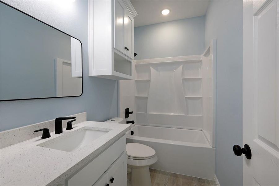 Furnished interior view inside a new home in , Whitney (Image 8).