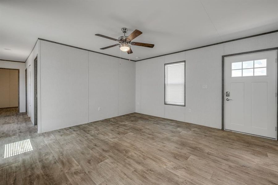 Spacious, unfurnished interior of a new home in , Hawley (Image 22).