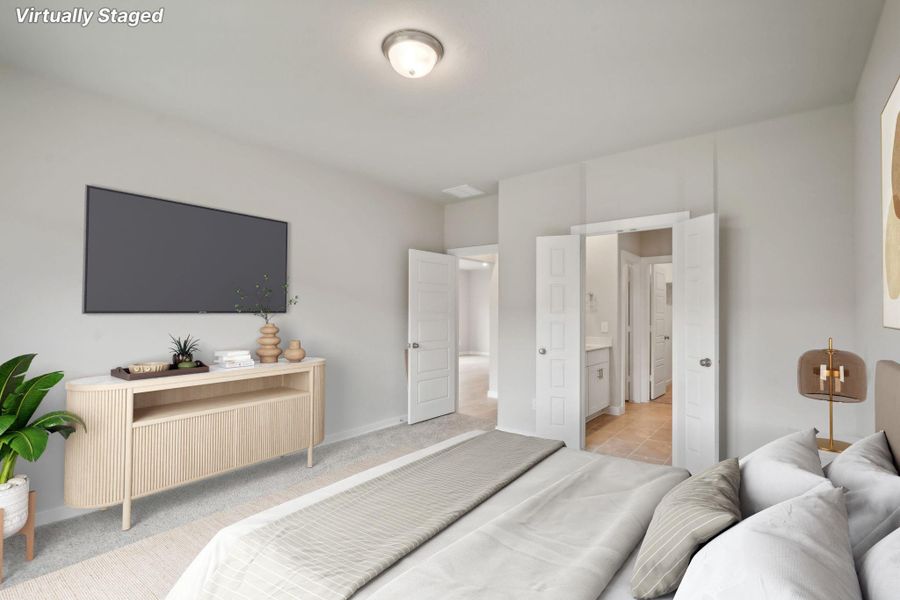 Photo is not of the actual home, but is an inspirational photo of builder’s model home and may depict options, furnishings, and/or decorator features that are not included