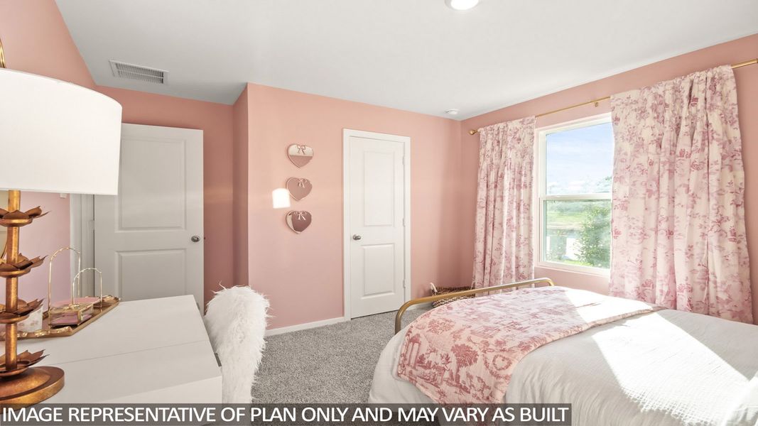 Furnished interior view inside a new home in New Waverly Station, New Waverly (Image 22).