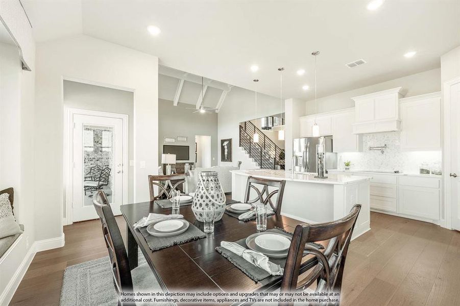 Furnished interior view inside a new home in Wildflower Ranch, Fort Worth (Image 24).