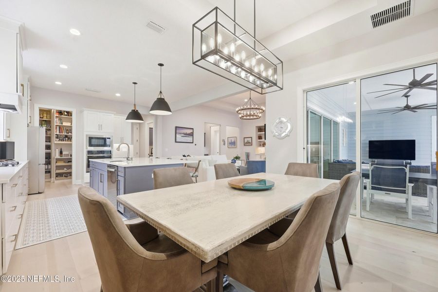 Furnished interior view inside a new home in , St. Augustine (Image 17).