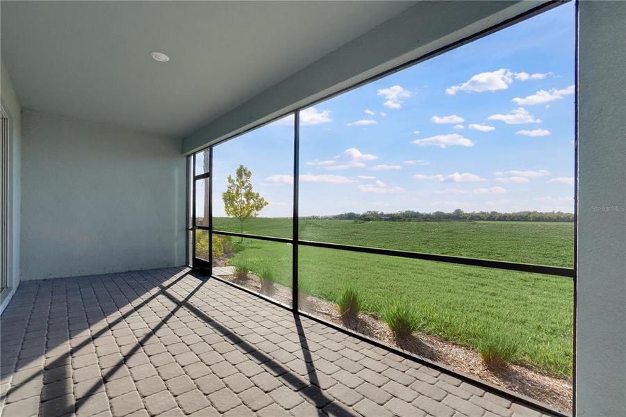Exterior details and patio area of a home in Rye Ranch, Parrish (Image 4). Exterior details and patio area of a home in Rye Ranch, Parrish (Image 4).