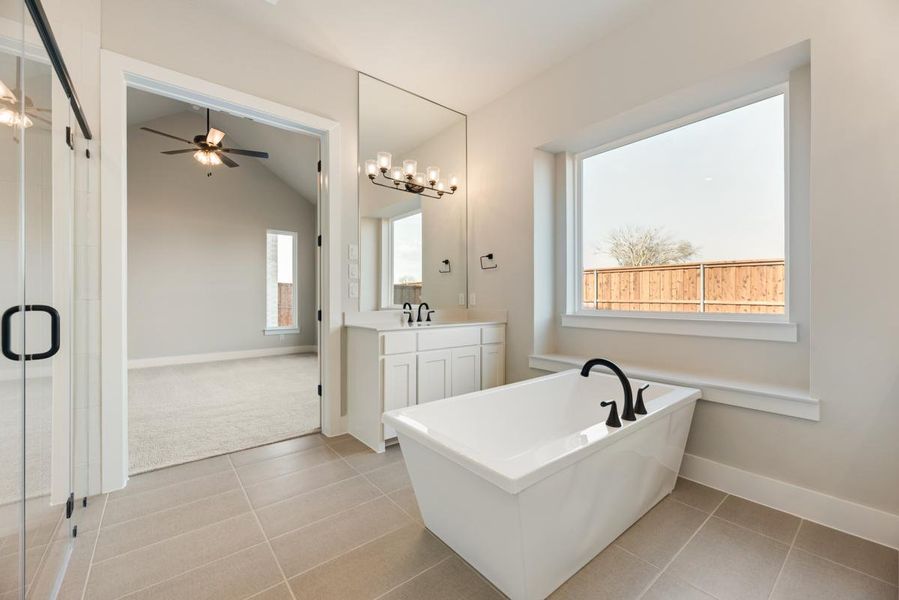 Furnished interior view inside a new home in Grand Estates of Anna, Anna (Image 14). Furnished interior view inside a new home in Grand Estates of Anna, Anna (Image 14).