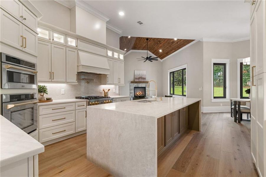 Furnished interior view inside a new home in , Canton (Image 13).