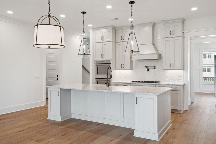 Furnished interior view inside a new home in , Awendaw (Image 14).