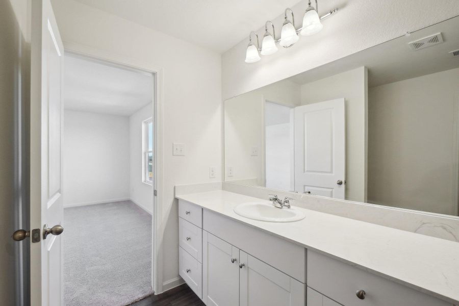 Furnished interior view inside a new home in Sunset Oaks, Maxwell (Image 5).
