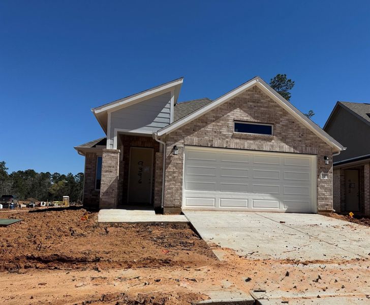 In-progress construction of a new home in Two Step Farm, Montgomery, TX (Image 11).