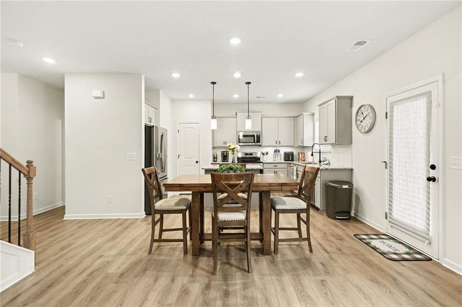 Furnished interior view inside a new home in Morgan Landing, Carrollton (Image 16).