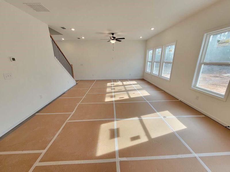 In-progress construction of a new home in The Estates at Casteel, Bethlehem, GA (Image 14).